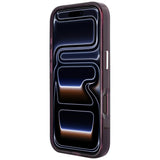 Karl Lagerfeld iPhone 17 Pro/iPhone 18 Pro Kuori Karl & Choupette Sketch Burgundy