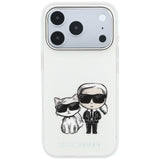 Karl Lagerfeld iPhone 17 Pro Max/iPhone 18 Pro Max Kuori Karl & Choupette Sketch Beige