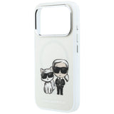 Karl Lagerfeld iPhone 17 Pro Max/iPhone 18 Pro Max Kuori Karl & Choupette Sketch Beige