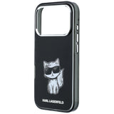 Karl Lagerfeld iPhone 17 Pro/iPhone 18 Pro Kuori Choupette Sketch Musta