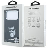 Karl Lagerfeld iPhone 17 Pro/iPhone 18 Pro Kuori Choupette Sketch Musta