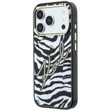 Karl Lagerfeld iPhone 17 Pro/iPhone 18 Pro Kuori seepra-glitterillä Kulta