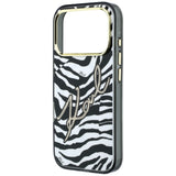 Karl Lagerfeld iPhone 17 Pro/iPhone 18 Pro Kuori seepra-glitterillä Kulta