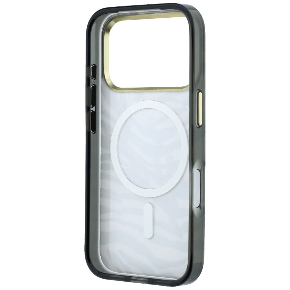 Karl Lagerfeld iPhone 17 Pro/iPhone 18 Pro Kuori seepra-glitterillä Kulta