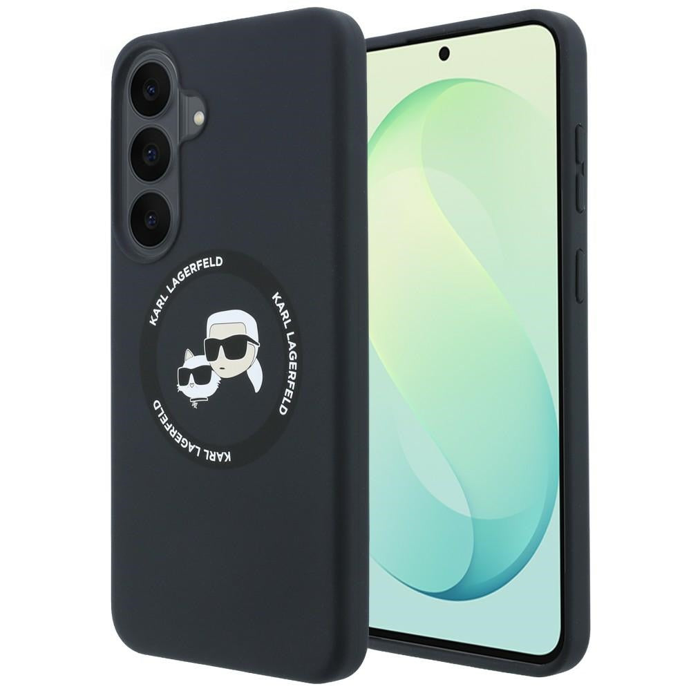 Karl Lagerfeld Samsung Galaxy S26 FE Kuori Karl & Choupette MagSafe Musta
