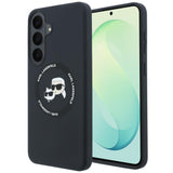 Karl Lagerfeld Samsung Galaxy S26 FE Kuori Karl & Choupette MagSafe Musta