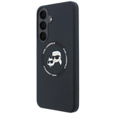 Karl Lagerfeld Samsung Galaxy S26 FE Kuori Karl & Choupette MagSafe Musta