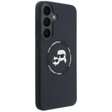 Karl Lagerfeld Samsung Galaxy S26 FE Kuori Karl & Choupette MagSafe Musta