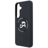 Karl Lagerfeld Samsung Galaxy S26 FE Kuori Karl & Choupette MagSafe Musta