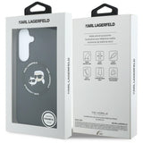 Karl Lagerfeld Samsung Galaxy S26 FE Kuori Karl & Choupette MagSafe Musta