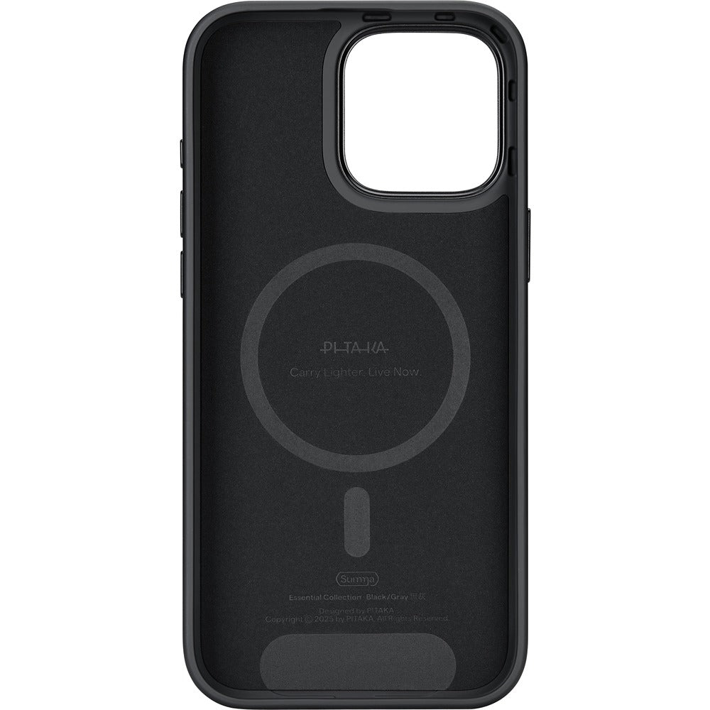 Pitaka iPhone 16 Pro Max Kuori Summa MagSafe Black/Grey Twill