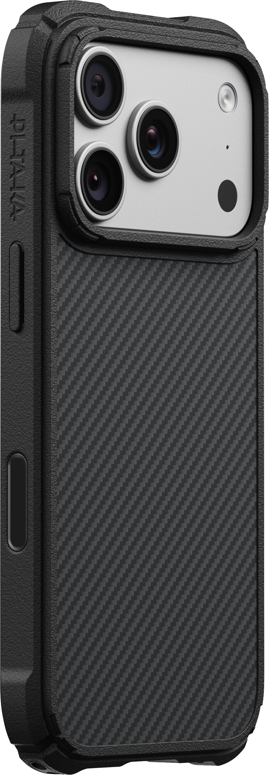 Pitaka iPhone 17 Pro/iPhone 18 Pro -kuori Cairn MagSafe Black/Grey Twill