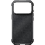 Pitaka iPhone 17 Pro/iPhone 18 Pro -kuori Cairn MagSafe Black/Grey Twill