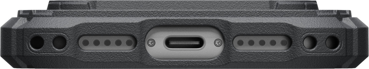 Pitaka iPhone 17 Pro/iPhone 18 Pro -kuori Cairn MagSafe Black/Grey Twill