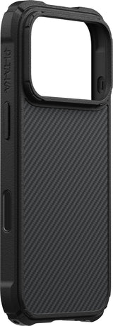 Pitaka iPhone 17 Pro/iPhone 18 Pro -kuori Cairn MagSafe Black/Grey Twill