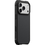 Pitaka iPhone 17 Pro/iPhone 18 Pro -kuori Cairn MagSafe Black/Grey Twill