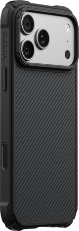 Pitaka iPhone 17 Pro Max/iPhone 18 Pro Max -kuori Cairn MagSafe Black/Grey Twill