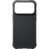 Pitaka iPhone 17 Pro Max/iPhone 18 Pro Max -kuori Cairn MagSafe Black/Grey Twill