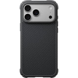 Pitaka iPhone 17 Pro Max/iPhone 18 Pro Max -kuori Cairn MagSafe Black/Grey Twill