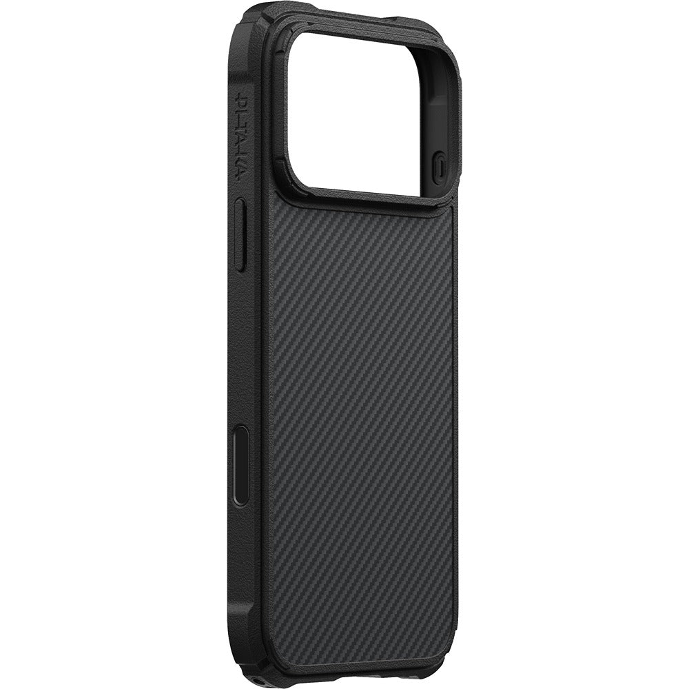 Pitaka iPhone 17 Pro Max/iPhone 18 Pro Max -kuori Cairn MagSafe Black/Grey Twill