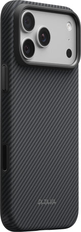 Pitaka iPhone 17 Pro Max/iPhone 18 Pro Max -kuori Summa MagSafe Black/Grey Twill