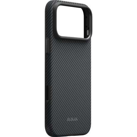 Pitaka iPhone 17 Pro Max/iPhone 18 Pro Max -kuori Summa MagSafe Black/Grey Twill