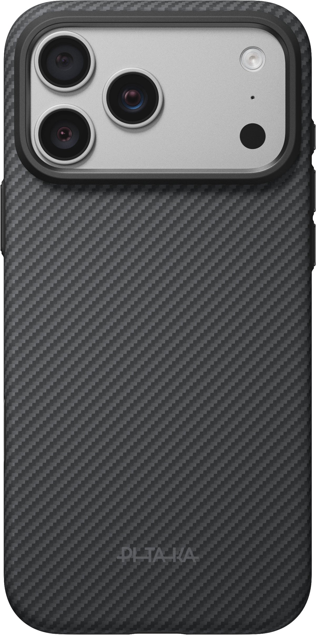 Pitaka iPhone 17 Pro Max/iPhone 18 Pro Max -kuori Summa MagSafe Black/Grey Twill