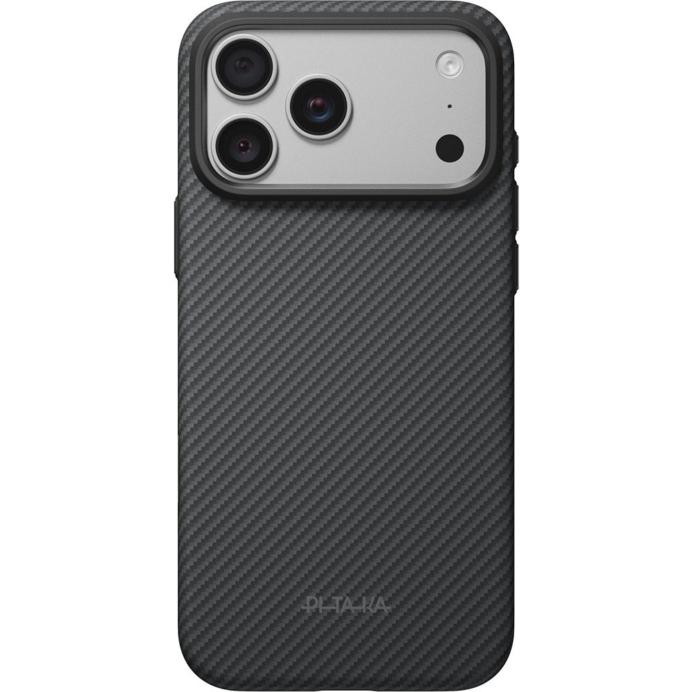 Pitaka iPhone 17 Pro Max/iPhone 18 Pro Max -kuori Summa MagSafe Black/Grey Twill
