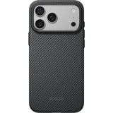 Pitaka iPhone 17 Pro Max/iPhone 18 Pro Max -kuori Summa MagSafe Black/Grey Twill