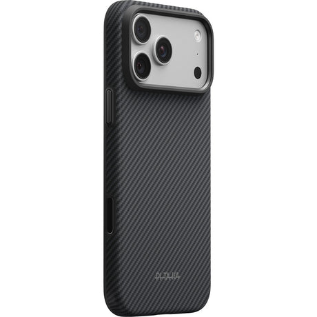 Pitaka iPhone 17 Pro Max/iPhone 18 Pro Max -kuori Summa MagSafe Black/Grey Twill