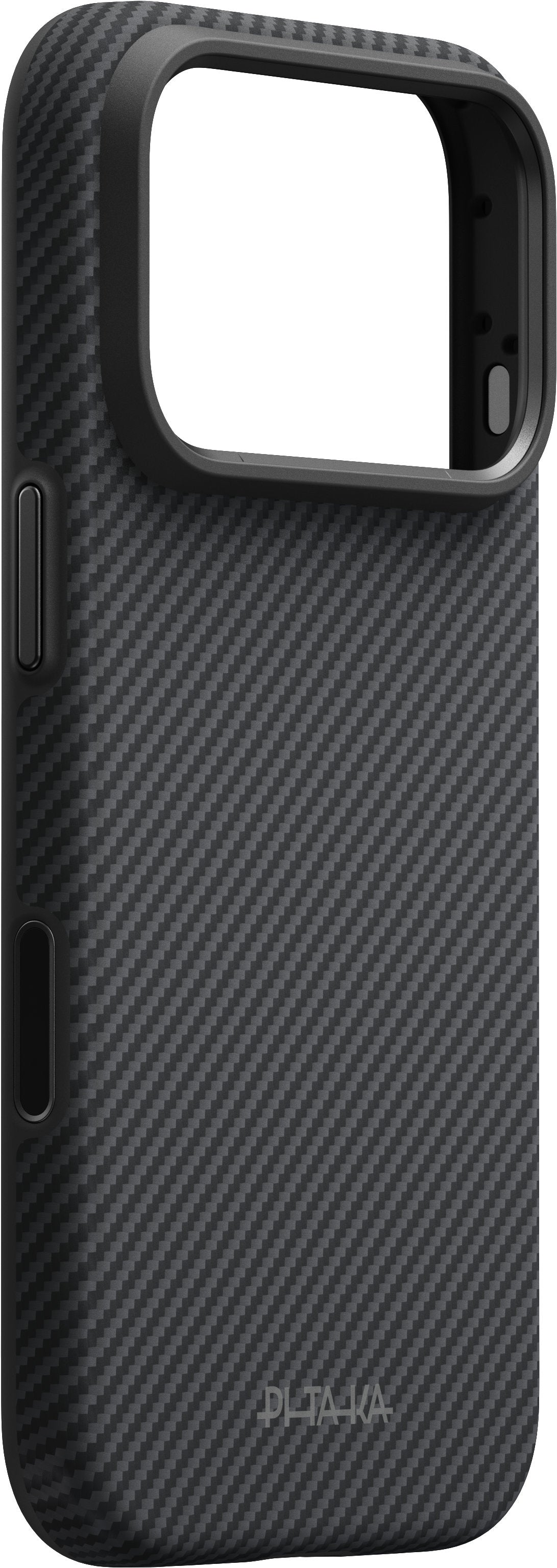 Pitaka iPhone 17 Pro/iPhone 18 Pro -kuori Summa MagSafe Black/Grey Twill