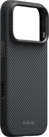 Pitaka iPhone 17 Pro/iPhone 18 Pro -kuori Summa MagSafe Black/Grey Twill
