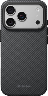 Pitaka iPhone 17 Pro/iPhone 18 Pro -kuori Summa MagSafe Black/Grey Twill