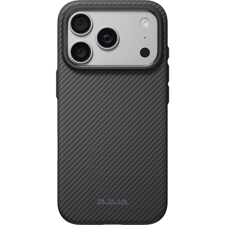 Pitaka iPhone 17 Pro/iPhone 18 Pro -kuori Summa MagSafe Black/Grey Twill