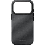 Pitaka iPhone 17 Pro/iPhone 18 Pro -kuori Summa MagSafe Black/Grey Twill