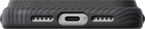 Pitaka iPhone 17 Pro/iPhone 18 Pro -kuori Summa MagSafe Black/Grey Twill