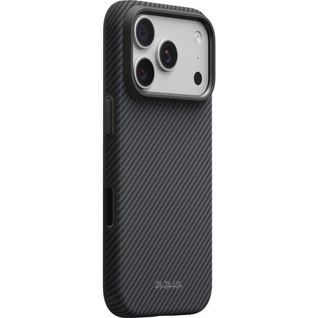 Pitaka iPhone 17 Pro/iPhone 18 Pro -kuori Summa MagSafe Black/Grey Twill