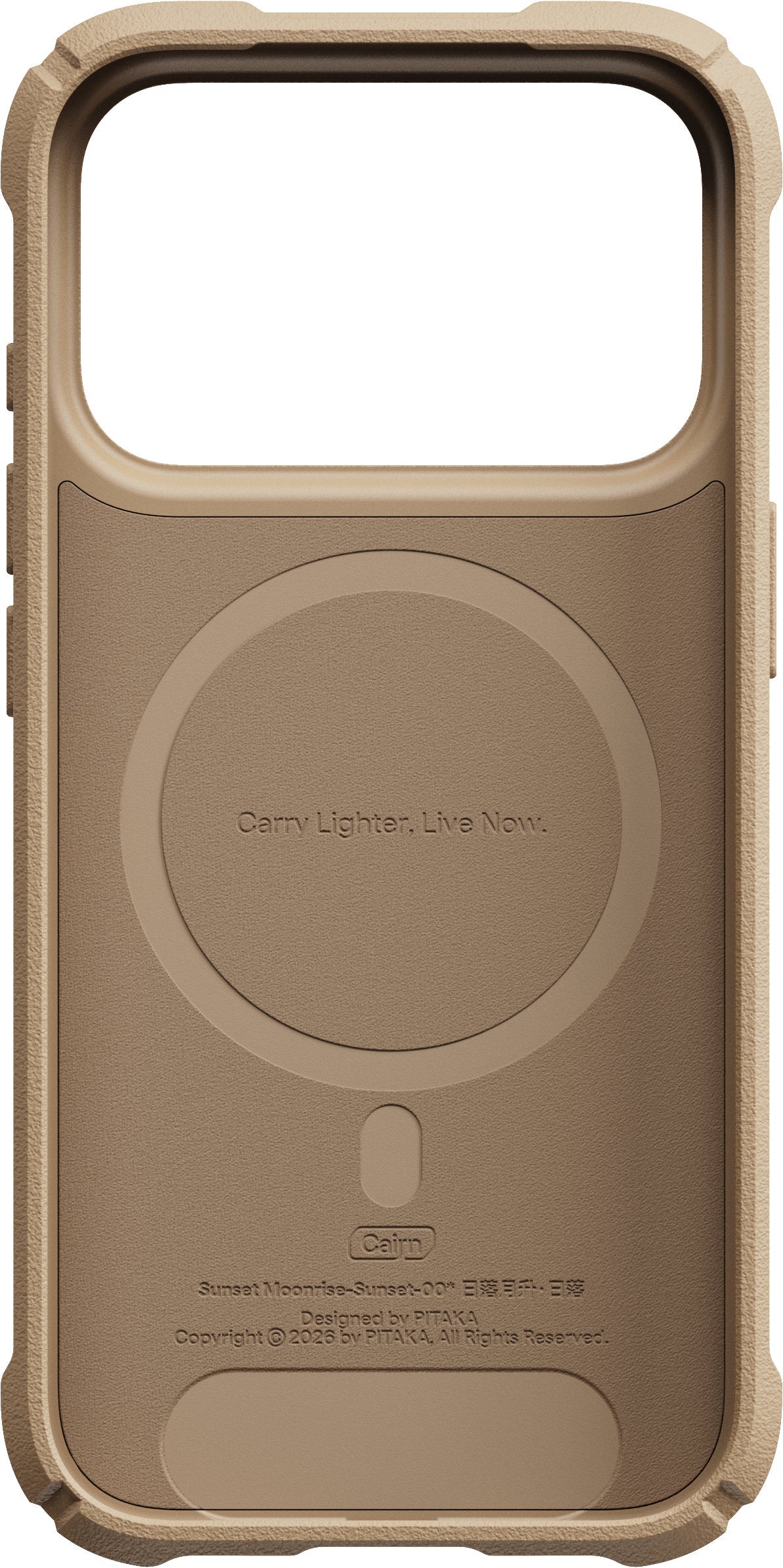 Pitaka iPhone 17 Pro/iPhone 18 Pro -kuori Cairn MagSafe Sunset
