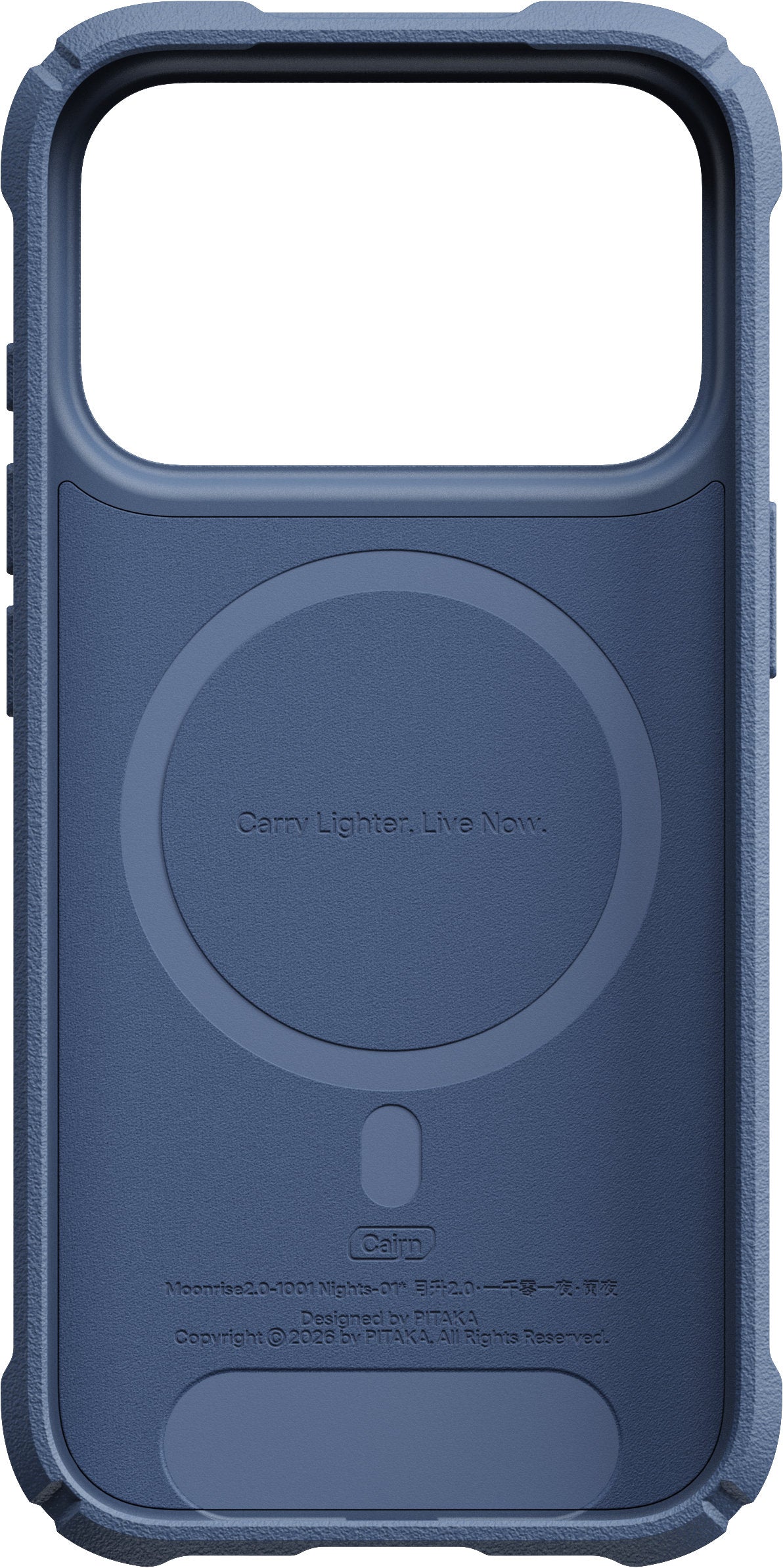 Pitaka iPhone 17 Pro/iPhone 18 Pro -kuori Cairn MagSafe Midnight
