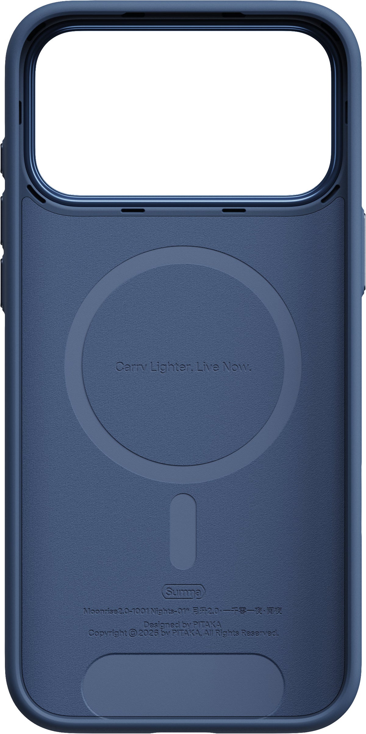 Pitaka iPhone 17 Pro Max/iPhone 18 Pro Max Kuori Summa MagSafe Midnight