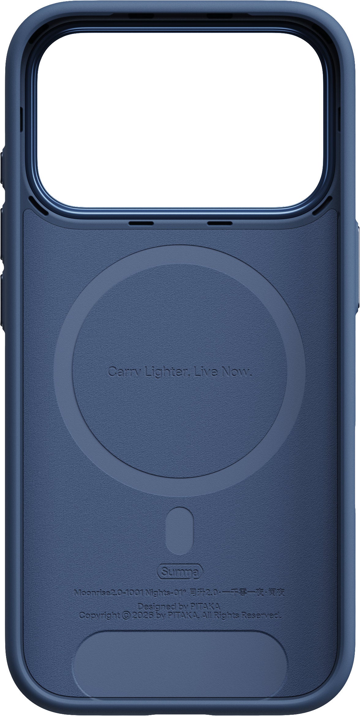 Pitaka iPhone 17 Pro/iPhone 18 Pro Kuori Summa MagSafe Midnight