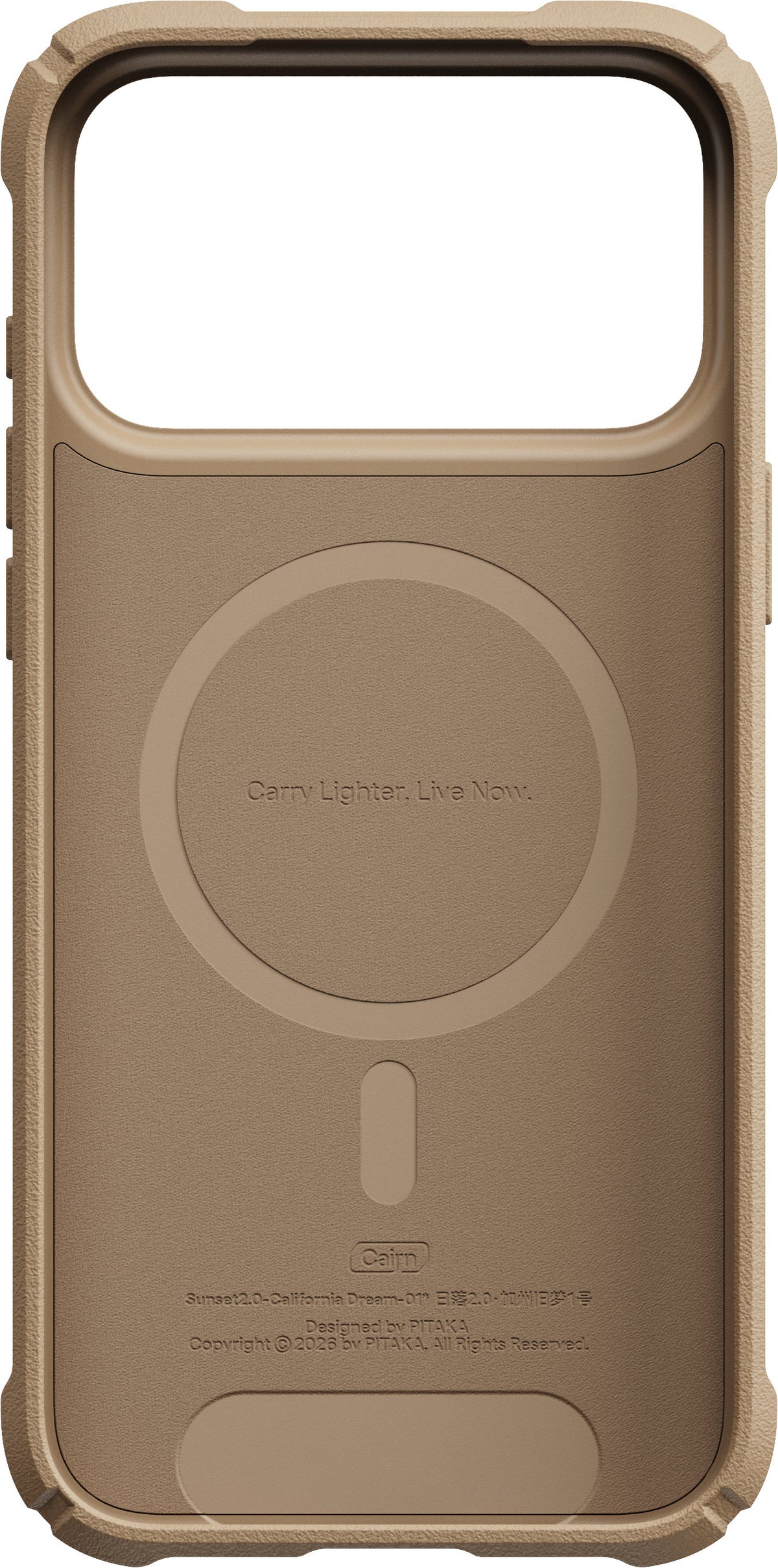 Pitaka iPhone 17 Pro Max/iPhone 18 Pro Max Kuori Cairn MagSafe California Dream-01