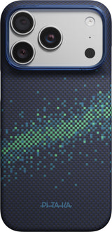 Pitaka iPhone 17 Pro/iPhone 18 Pro Kuori Edge MagSafe Nearfield Blue