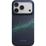 Pitaka iPhone 17 Pro/iPhone 18 Pro Kuori Edge MagSafe Nearfield Blue