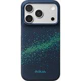 Pitaka iPhone 17 Pro/iPhone 18 Pro Kuori Edge MagSafe Nearfield Blue