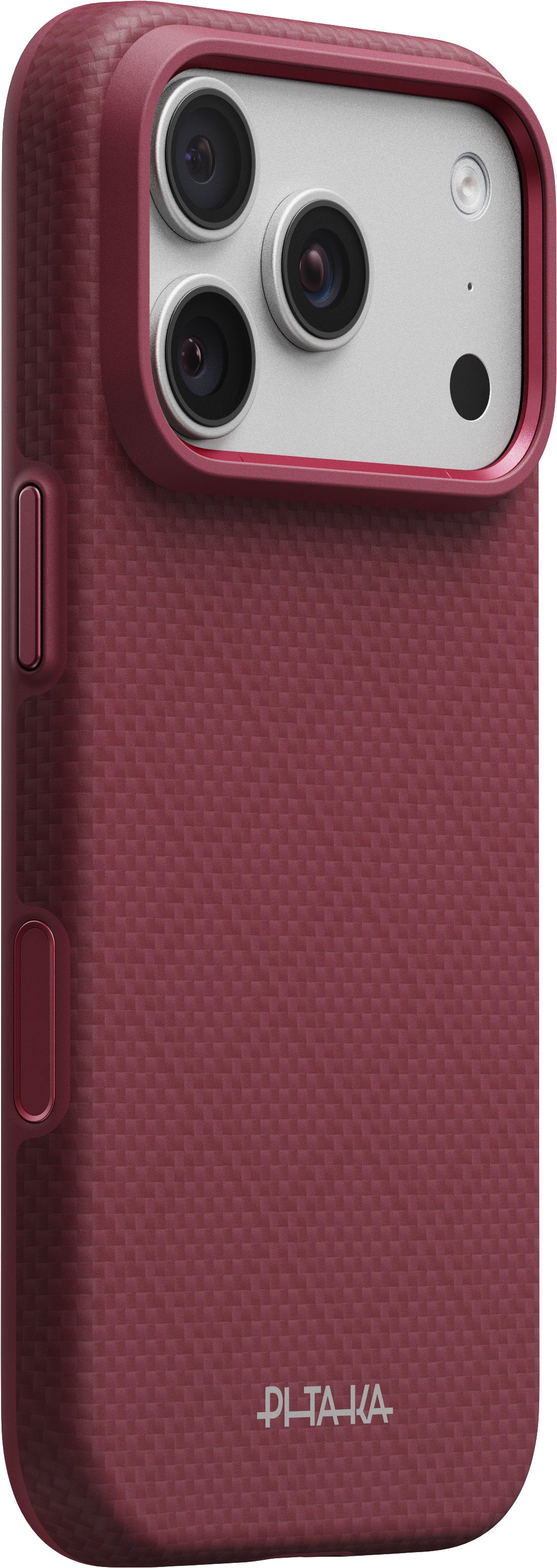 Pitaka iPhone 17 Pro/iPhone 18 Pro Kuori Summa MagSafe Argyle Burgundy
