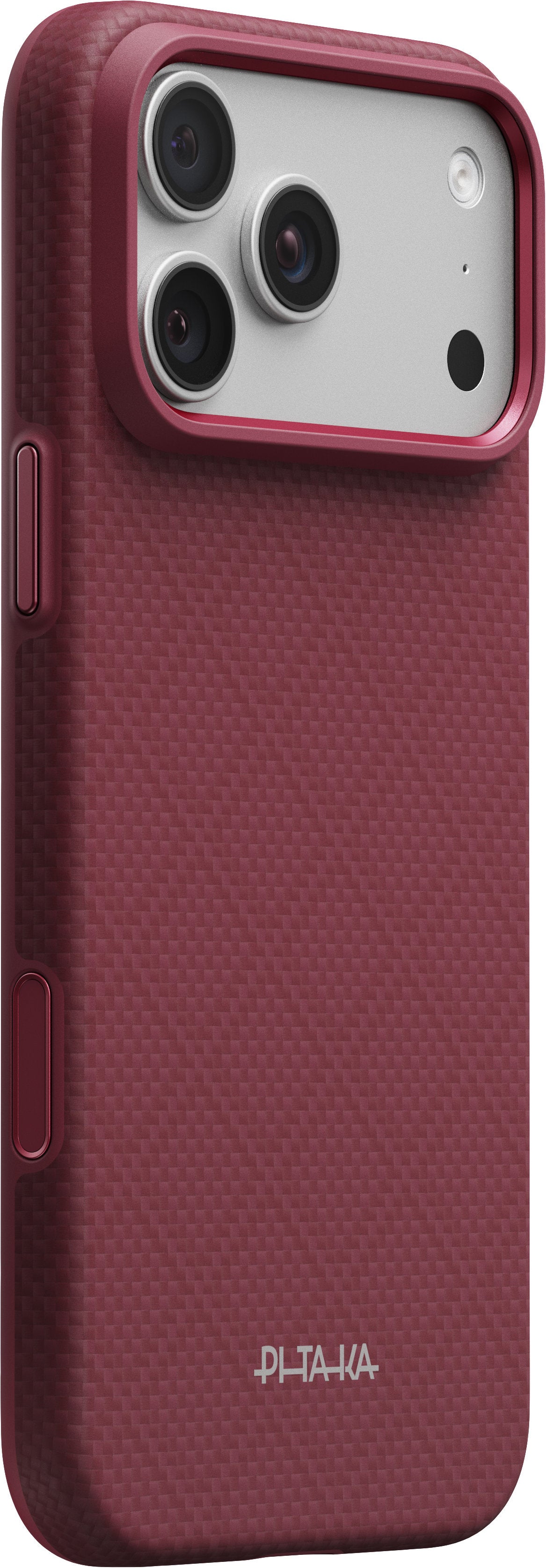 Pitaka iPhone 17 Pro Max/iPhone 18 Pro Max Kuori Summa MagSafe Argyle Burgundy