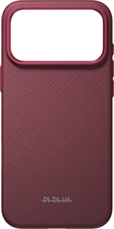 Pitaka iPhone 17 Pro Max/iPhone 18 Pro Max Kuori Summa MagSafe Argyle Burgundy