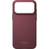 Pitaka iPhone 17 Pro Max/iPhone 18 Pro Max Kuori Summa MagSafe Argyle Burgundy