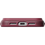 Pitaka iPhone 17 Pro/iPhone 18 Pro Kuori Summa MagSafe Argyle Burgundy